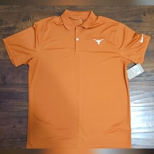 Nike University of Texas Polo Mens Large